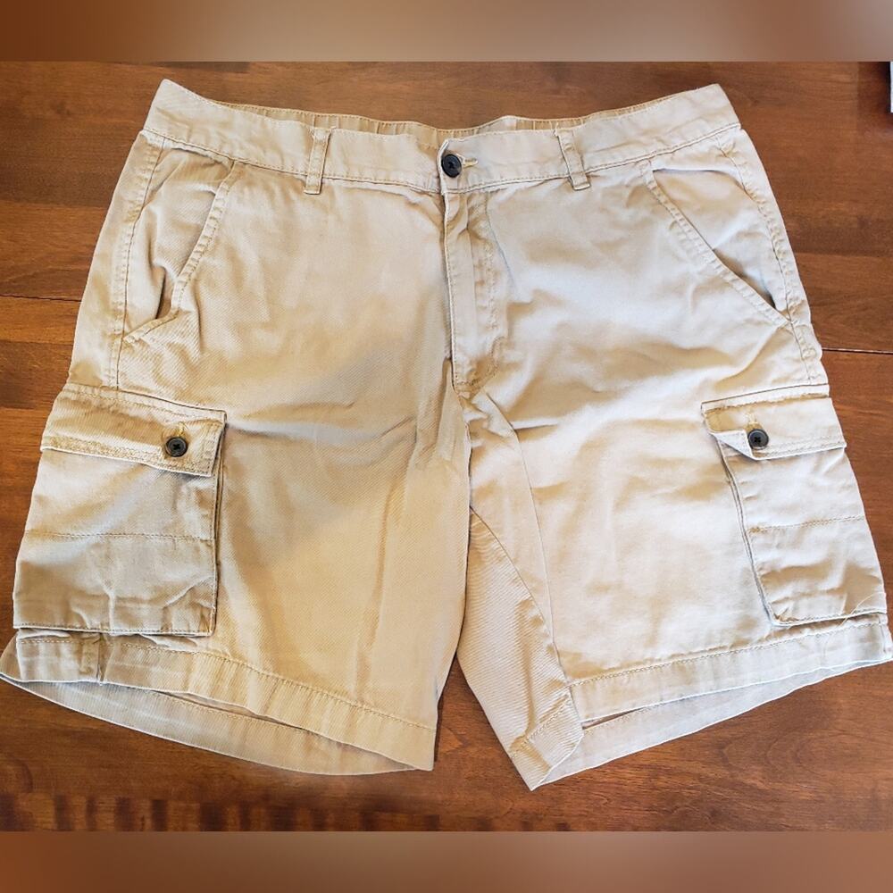 Crane L Cargo‎ brown cargo shorts